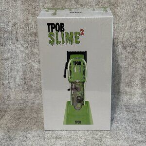 TPOB Slime 2 Barber Hair Clippers for Men 6800 RPM with Matte Green Case